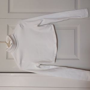 Shein turtle neck long sleeve stretchy crop top. Small